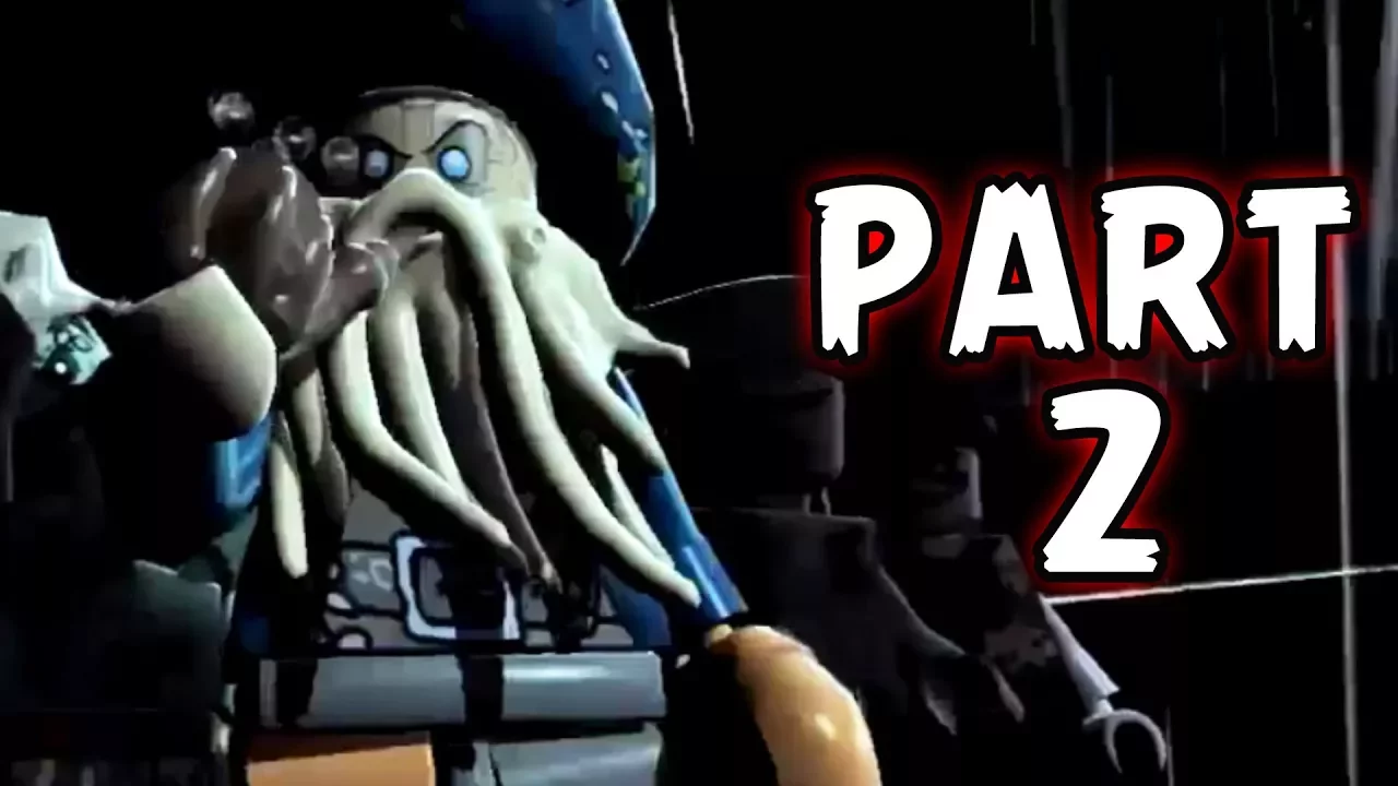 Lego Pirates of the Caribbean - Davy Jones Locker - 100% Walkthrough - (Xbox 360/PS3/Wii/PSP/PC). 