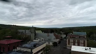 Downtown Ithaca NY Drone May 18 2019 Ithaca commons