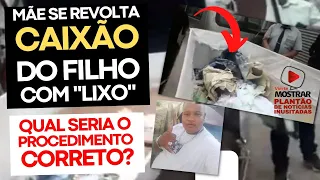INDIGNAÇÃO ANTES DO VELÓRIO: JOVEM MORRE POR FALTA DE ATENDIMENTO E CONTEÚDO DO CAIXÃO IMPRESSIONA