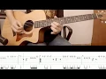 INNUENDO (acoustic) - Queen (Steve Howe): SOLO guitar cover + TAB