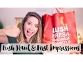 Lush Haul First Impressions Zoella