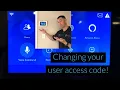 HOW-TO Change user access code on your ADT command panel