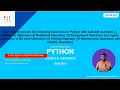 Python Operators with Examples JNTUK R23 Python Lab Experiment 4