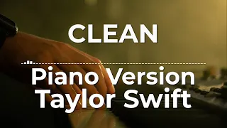 Download Clean (Piano Version) - Taylor Swift | Lyric Video MP3