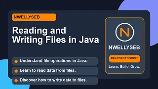 Reading and Writing Files in Java