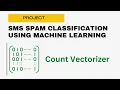 Spam SMS Detection using Machine Learning Project - Count Vectorizer