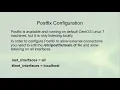 Linux Server Administration - Mail Servers Postfix Overview