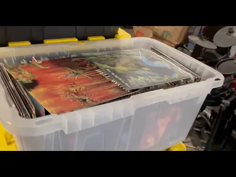 Massive 30K Holy Grail Vinyl Heavy Metal LP Collection I Bought In Vegas [Part 1]