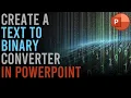 Text To Binary Converter In PowerPoint Full Coding Tutorial