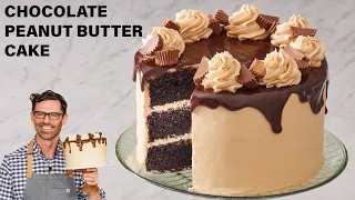 amazing chocolate peanut butter cake recipe