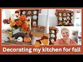 Let s cozy up my small MOBILE HOME kitchen with some FALL DECORATING