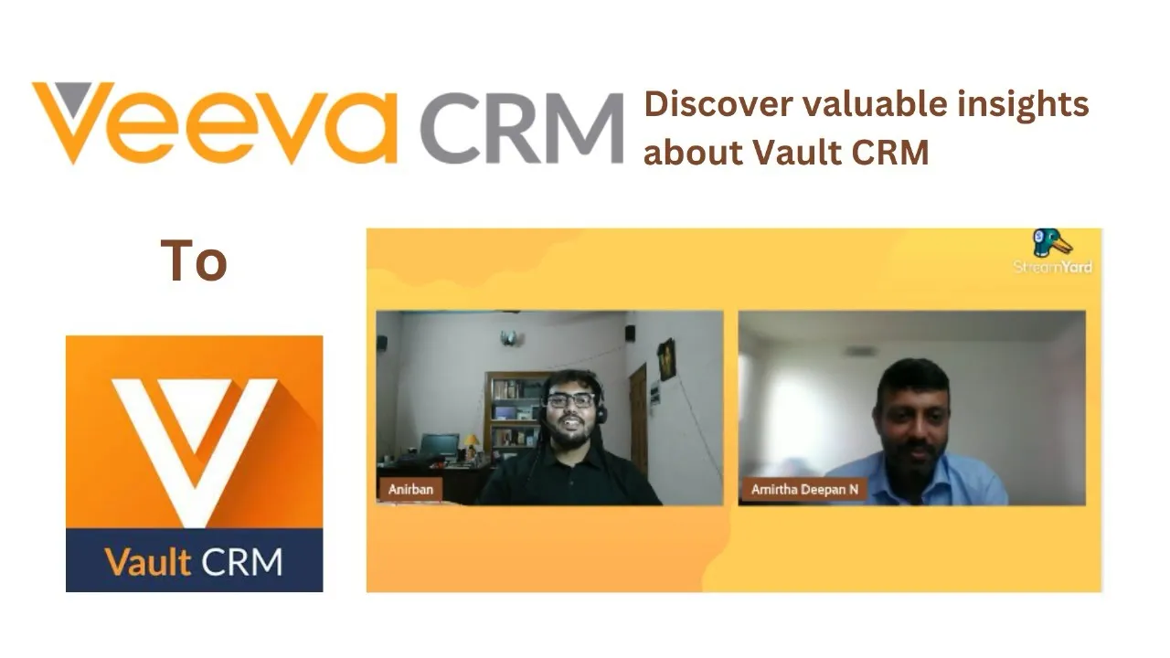 Know about Vault CRM - A discussion with @anirban