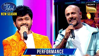 bin tere anirudh singing vishal rockstar indian idol s15 performance