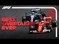 The Greatest Overtakes In F1 History!