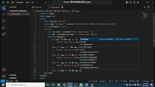 CONDITIONAL STATEMENTS IN JAVASCRIPT PART 3