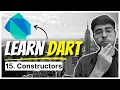 15 Constructors in Dart Default Parameterised and Named Constructors in Dart Flutter Basics