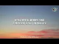 Feby Putri Feat. Fiersa Besari - Runtuh (Lyric Video)