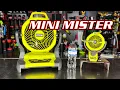 Stay COOL with these Misting Fans from RYOBI - USB and 18V Powered