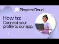 How to connect your profile to our app