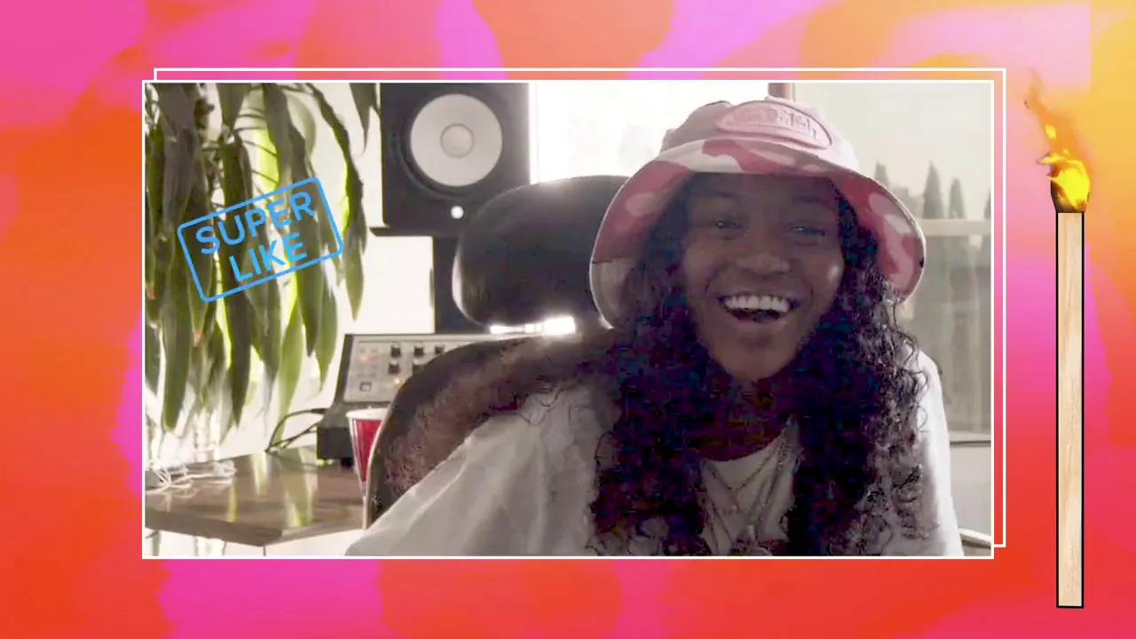 Kaash Paige plays It's a Match with Tinder