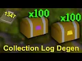 A New Gilded Piece was Added to my Collection Ironman Collection Log Degen E118