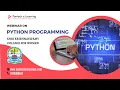 Webinar on Python Programming Shri Krishnaswamy College for Women
