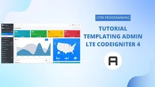 Tutorial Templating Admin LTE Codeigniter 4