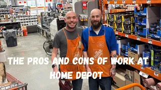 PROs CONs ABOUT WORKING AT HOME DEPOT