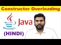 constructor overloading in java constructor overloading program in java