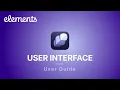 Elements User Interface Introduction