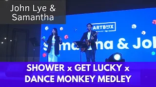 Download Medley of Songs (Shower x Get Lucky x Dance Monkey) by Samantha \u0026 John Lye MP3