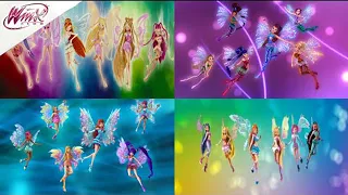 Download ALL WINX 3D TRANSFORMATIONS UP TO MYTHIX | WINX CLUB MP3