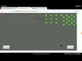 space invader in p5 js Editor