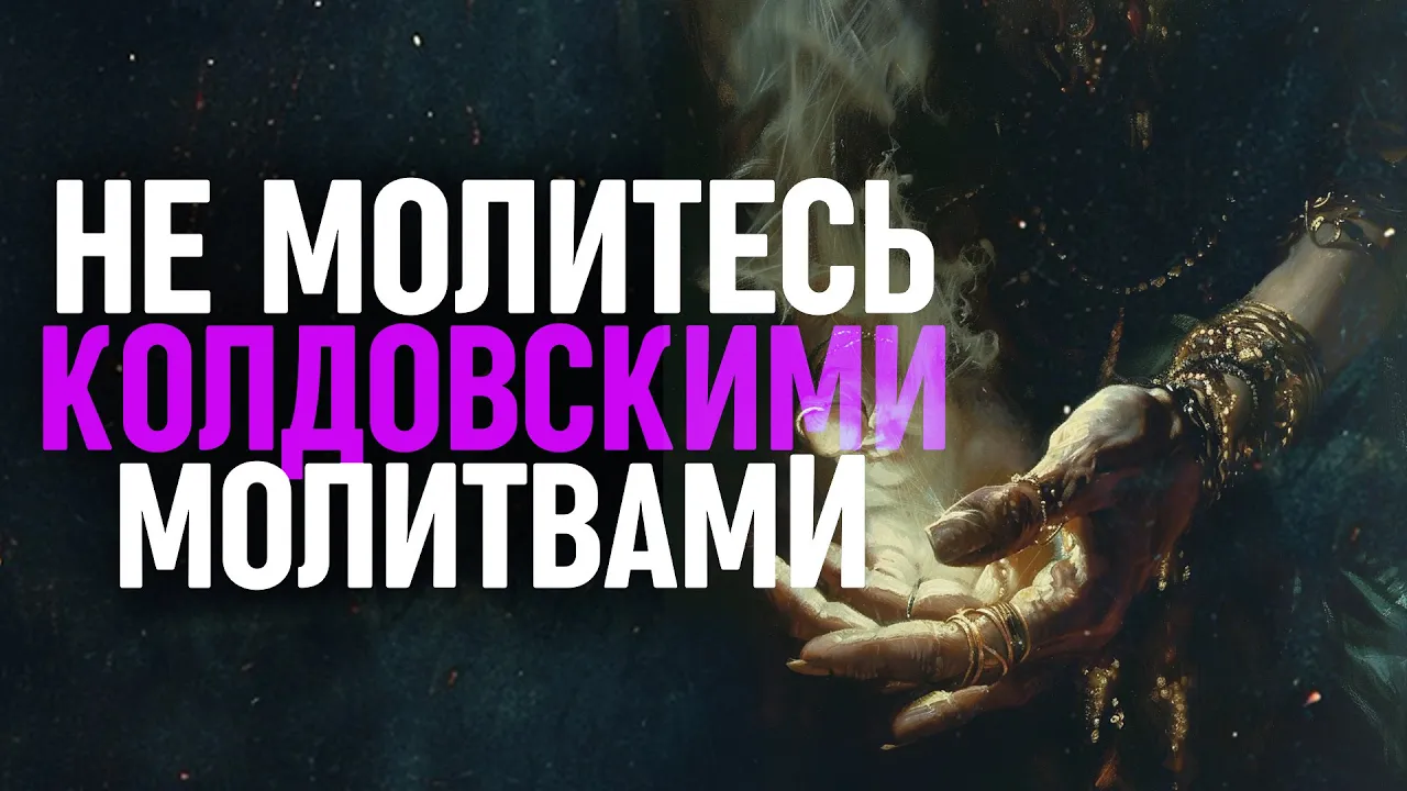 YouTube Thumbnail for video: Если вы молитесь такими молитвами, перестаньте это делать ПРЯМО СЕЙЧАС!