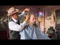 Legends Never Fade Haircut By 81-Year-Old Barber In A Classic 1960s Barbershop Mexico City