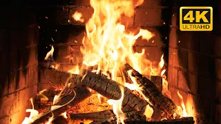 🔥 Fireplace Winter Magic with Calming Hearth Noises and Firelight to Calm Your Mind Before Sleep