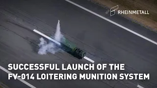Rheinmetall demonstrates FV-014 launch from Containerized Missile Launcher