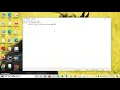 Hello World java program using notepad