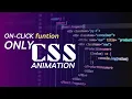 Create Stunning CSS Animation Love Quote Onclick Function without JavaScript The Animation Coder