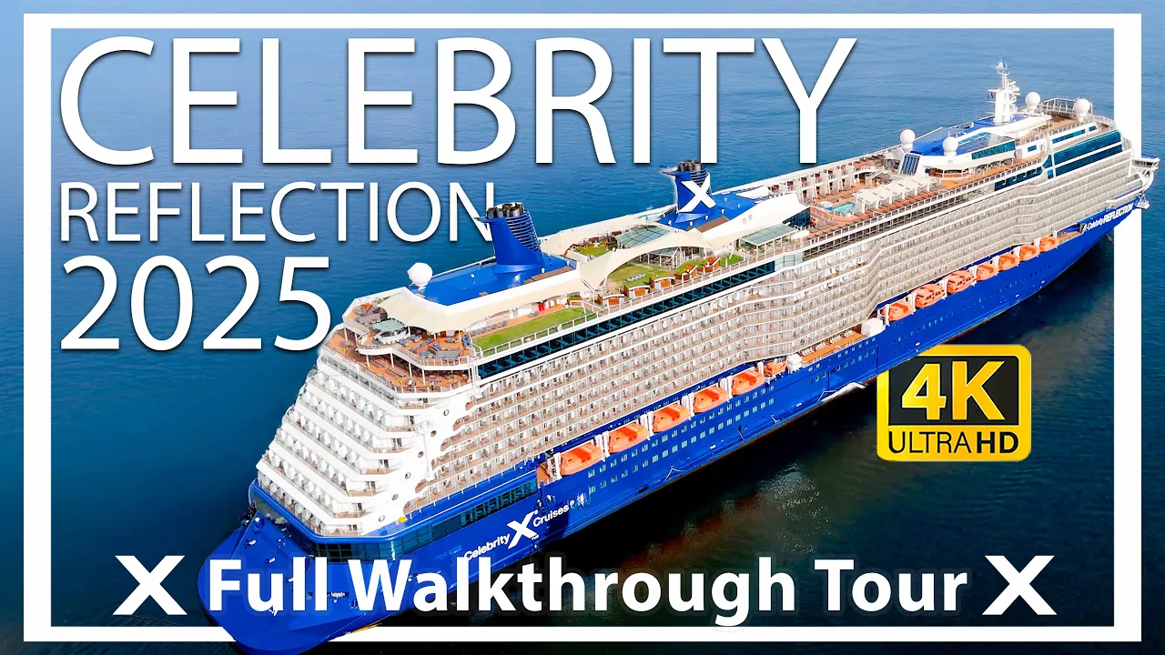 Celebrity Reflection | Full Walkthrough Ship Tour & Review | $100Million Renovation | Ultra 4k