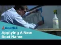 Apply A New Boat Name Like A Pro Ways BoatUS