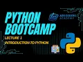 Python Full Course for Beginners Introduction to Python Day 1 30 Days Bootcamp