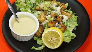 Caesar Salat - Caesar Dressing mit Mayonnaise ohne Ei / Thomas kocht. 