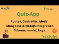 Important - Implementation of User module with multiple layers and mongoose integration