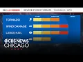 Severe storms possible in Chicago area Thursday afternoon and evening