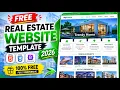 FREE Real Estate Website Template 2026 Responsive HTML CSS Bootstrap Source Code