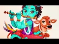 Download Lagu Mere Banke Bihari Lal _ ( Slowed + Reverb )  Krishna Bhajan  Maanya Arora