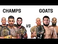 Every UFC Champion vs The Division s GOAT
