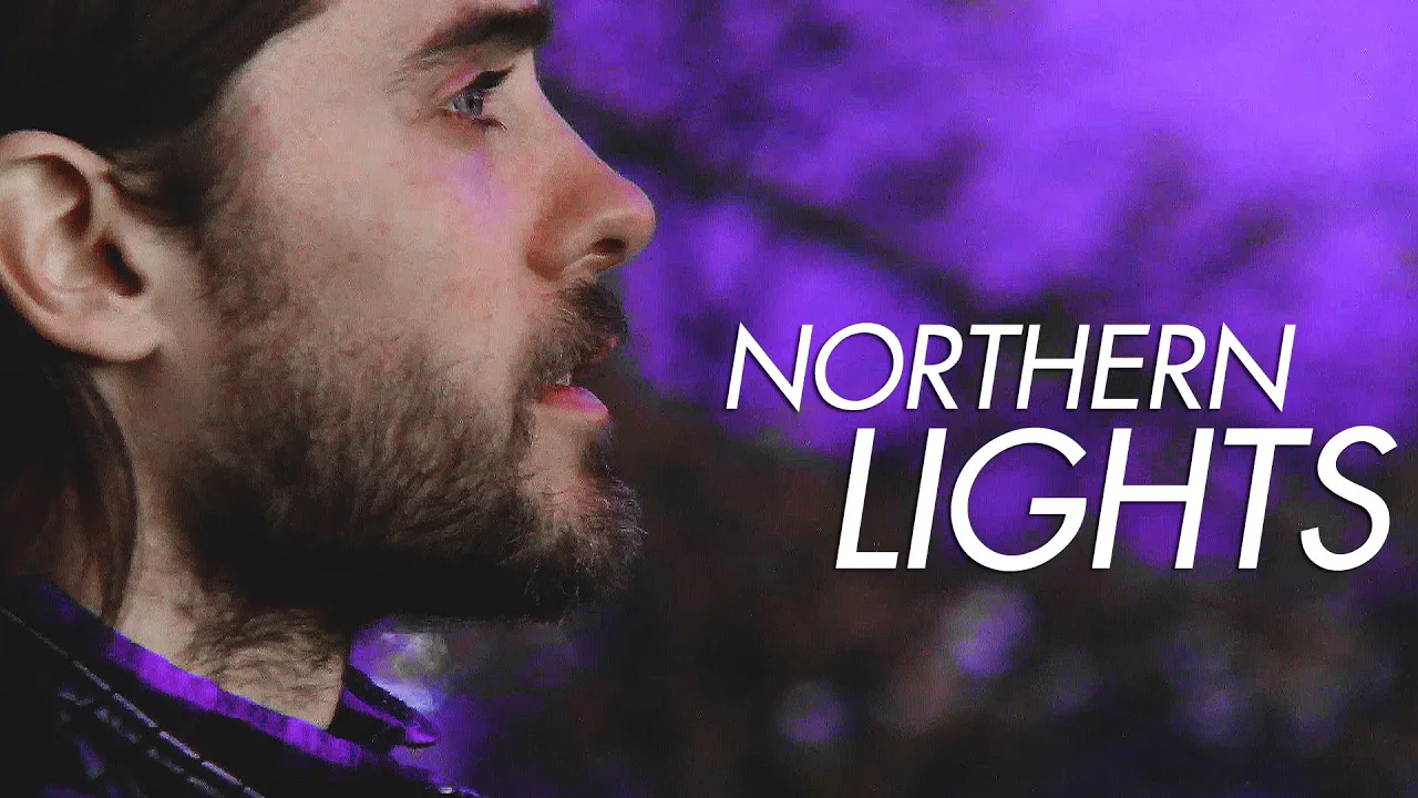 thirty seconds to mars | northern lights (lyric video)