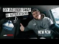 Swapping Cloth to Leather with Katzkin 2017 Tundra Crewmax prjct SMASH